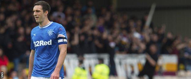 Rangers captain Lee Wallace