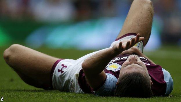 Jack Grealish injured