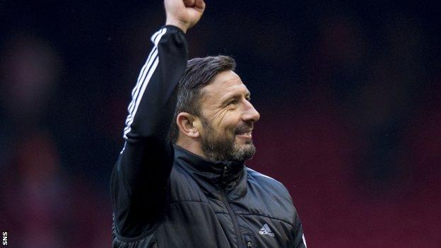 Aberdeen manager Derek McInnes