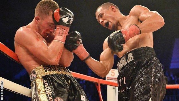 Nick Blackwell and Chris Eubank Jr