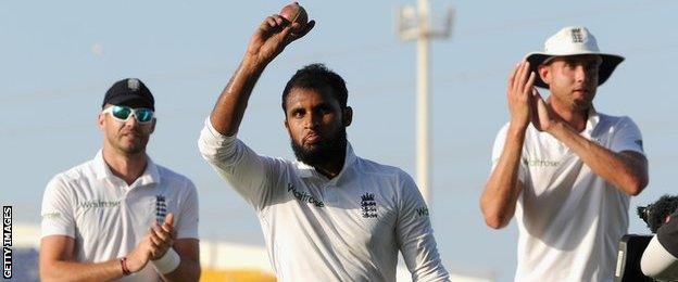 Adil Rashid acknowledges his five-for