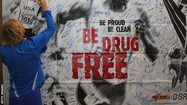 Anti-doping poster