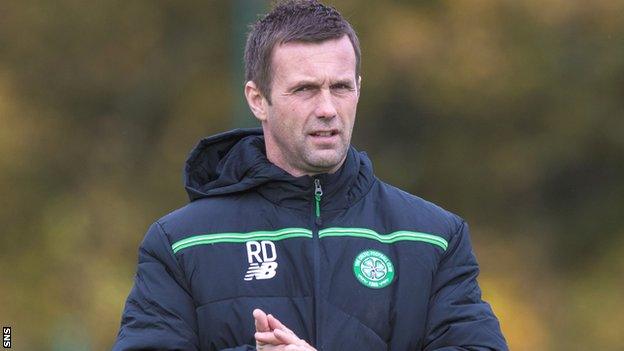 Celtic manager Ronny Deila