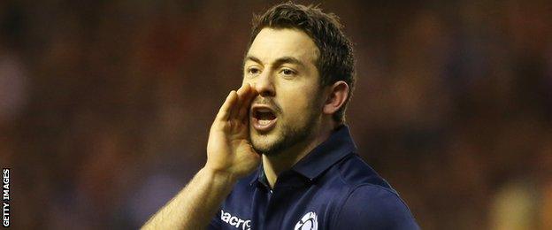 Scotland captain Greig Laidlaw