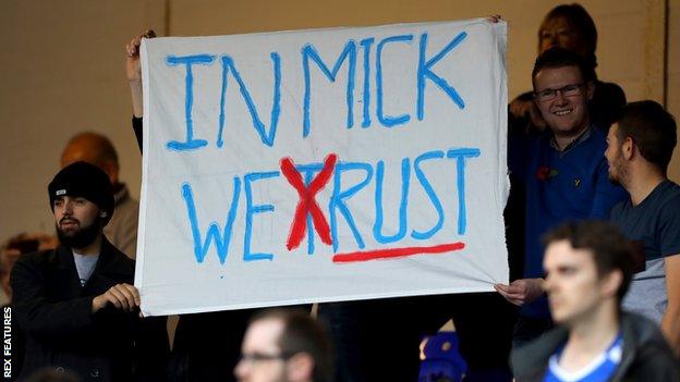 Mick McCarthy banner