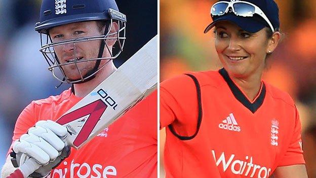 Eoin Morgan & Charlotte Edwards