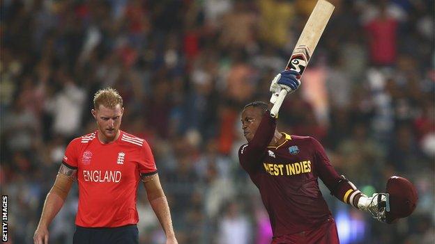 Ben Stokes and Marlon Samuels