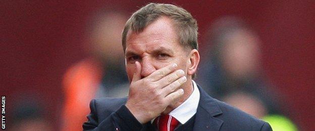 Liverpool manager Brendan Rodgers