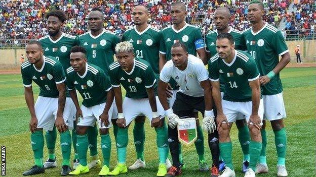 The Madagascar football team