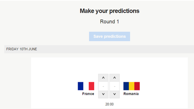 Bbc championship predictor online