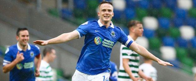 The absence of Aaron Burns is a major blow for Linfield ahead of the Seaview game