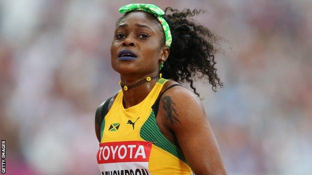 Jamaica's Elaine Thompson