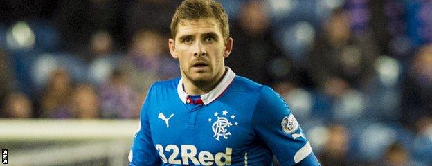 Former Rangers midfielder Kyle Hutton spent five years at Ibrox