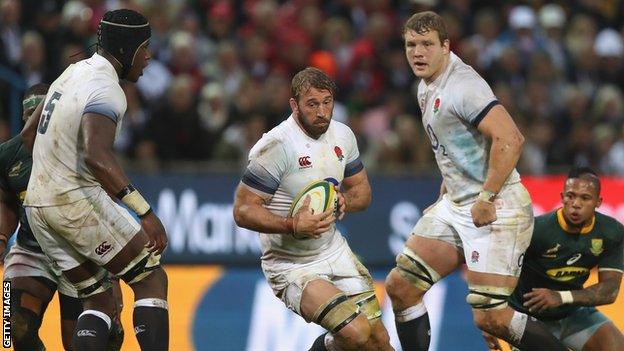 Chris Robshaw helps England beat South Africa in Cape Town