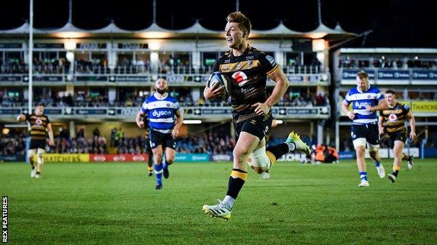 Will Porter scores for Wasps