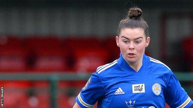 Natasha Flint helped Leicester become the first team outside of the top flight to reach the Women's Continental League Cup semi-final since 2016