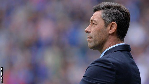 Rangers boss Pedro Caixinha