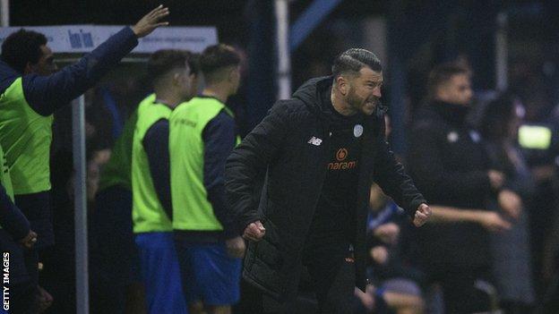 Chippenham Town manager Gary Horgan