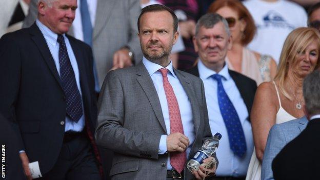 Manchester United executive vice-chairman Ed Woodward