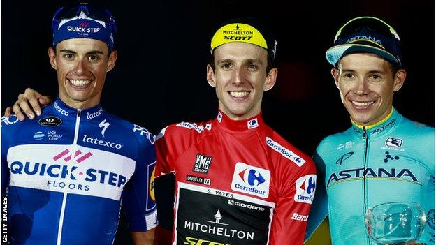 Yates is the fourth British man to win a Grand Tour