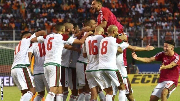 Morocco make a return to the World Cup in 20 years