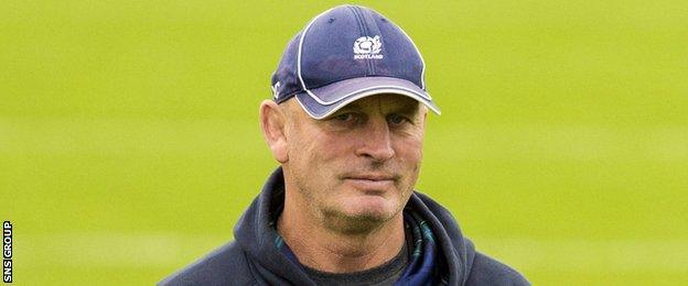 Scotland head coach Vern Cotter