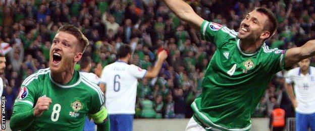 Steven Davis and Gareth McAuley