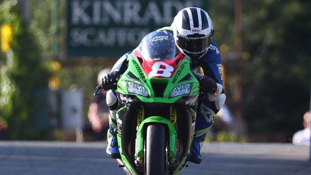 William Dunlop is still searching for a first TT victory of his career but has had five podium finishes