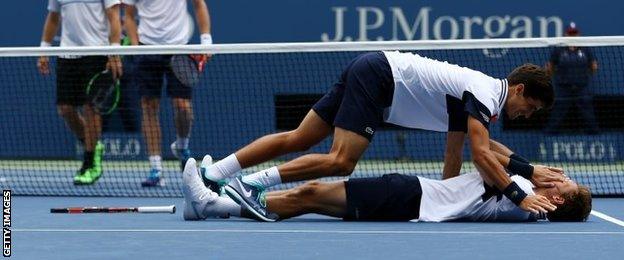 Nicolas Mahut and Pierre-Hugues Herbert