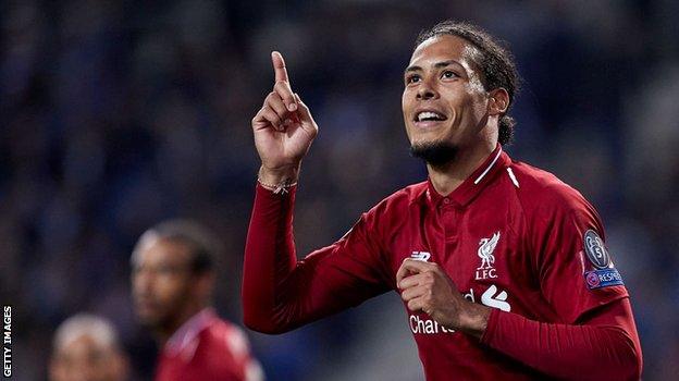 Liverpool defender Virgil van Dijk