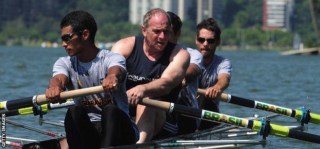 Sir Steve Redgrave won gold medals at five consecutive Olympic Games from 1984 to 2000