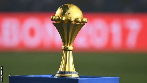 The Africa Cup of Nations trophy