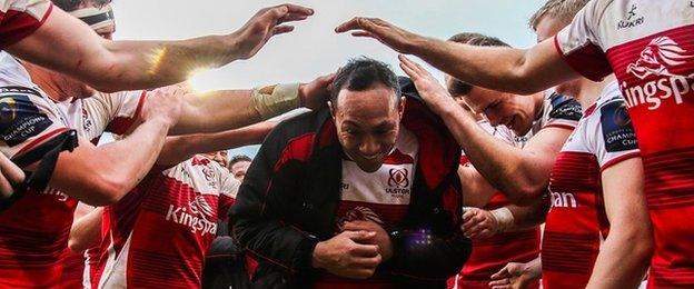 Ulster defeated La Rochelle last Saturday in Lealiifano's final home match for the side