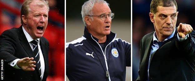 Steve McClaren, Claudio Ranieri and Slaven Bilic all return to the Premier League this season