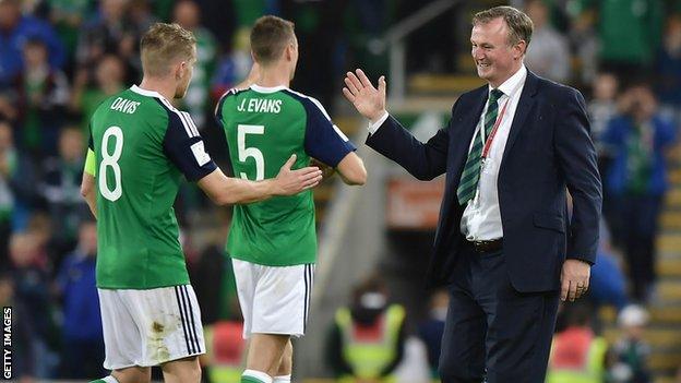 Northern Ireland manager Michael O'Neill