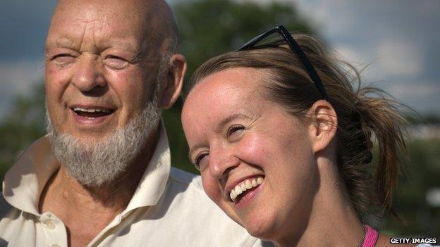 Michael and Emily Eavis