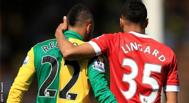 Nathan Redmond and Jesse Lingard