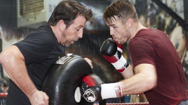 Callum Smith trains with Manchester-based Joe Gallagher and is unbeaten in 22 fights