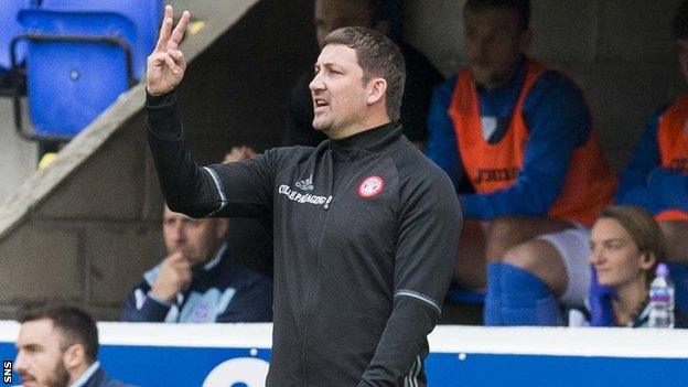 Hamilton manager Martin Canning