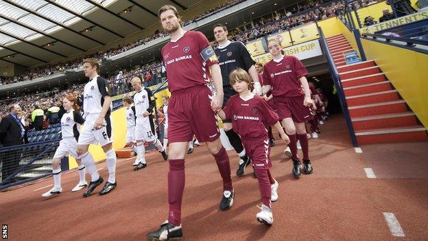 Hearts v Gretna, 2006