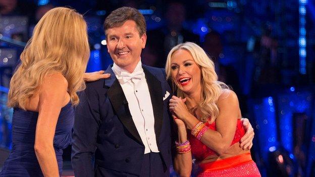 Daniel O'Donnell and Kristina Rihanoff