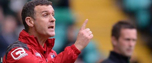 Ross County manager Jim McIntyre