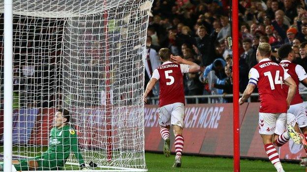 Bristol City celebrate