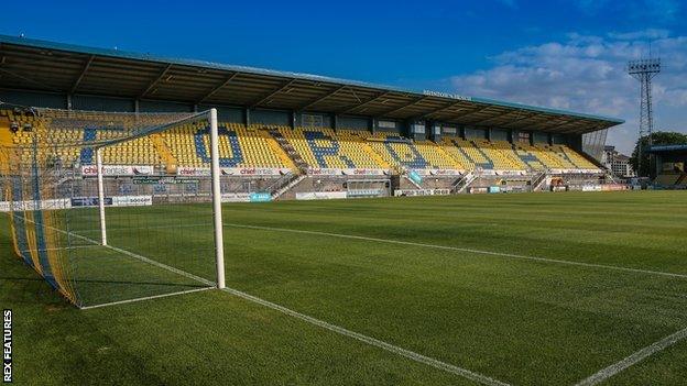 Torquay's Plainmoor ground