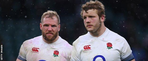 James Haskell and Joe Launchbury