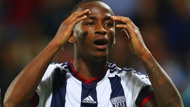 West Brom striker Saido Berahino