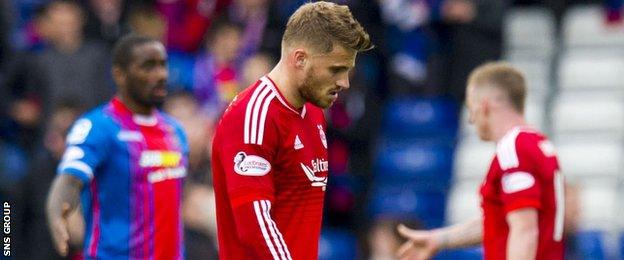 Aberdeen lost out to Inverness CT back in September