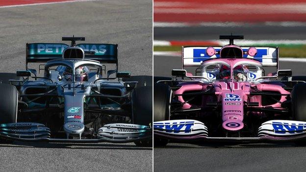 Lewis Hamilton and Sergio Perez