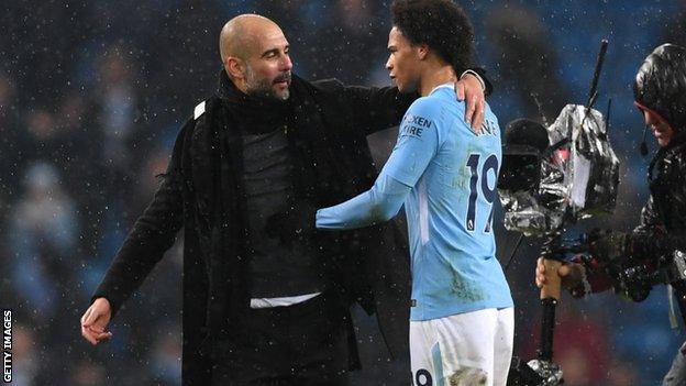 Manchester City winger Leroy Sane