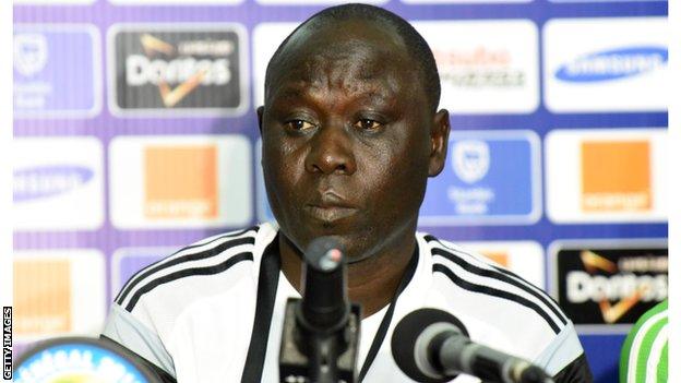 Nigeria under-17 coach Manu Garba